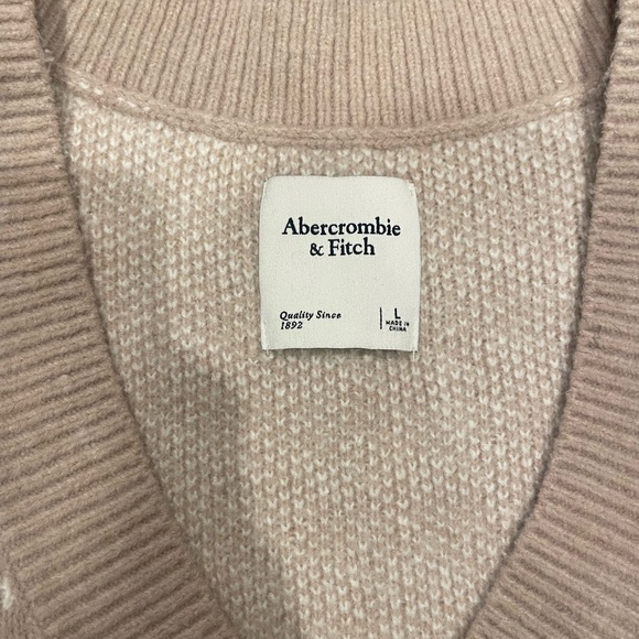 Abercrombie & Fitch Houndstooth Women's Sweater Vest ( Large) - Picture 3 of 9